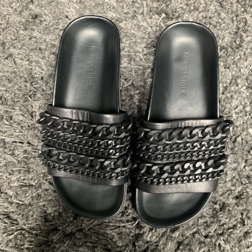 Kendall + Kylie leather slides - Picture 2 of 4
